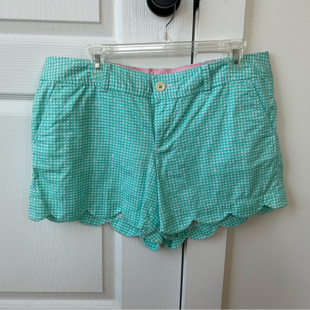 Lilly Pulitzer scalloped shorts